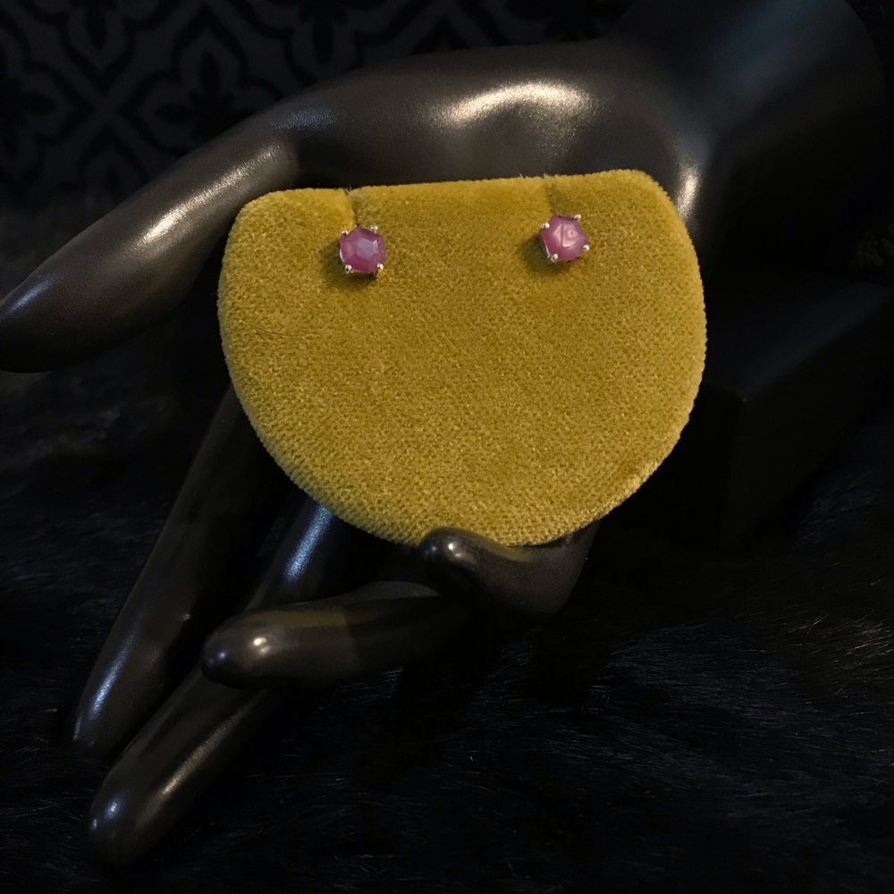 Raw Ruby & Sterling Set - image 3